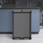 Kitchen Bin Dual Step Trasn Can Recycling Garbage