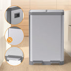 Kitchen Bin Dual Step Trasn Can Recycling Garbage