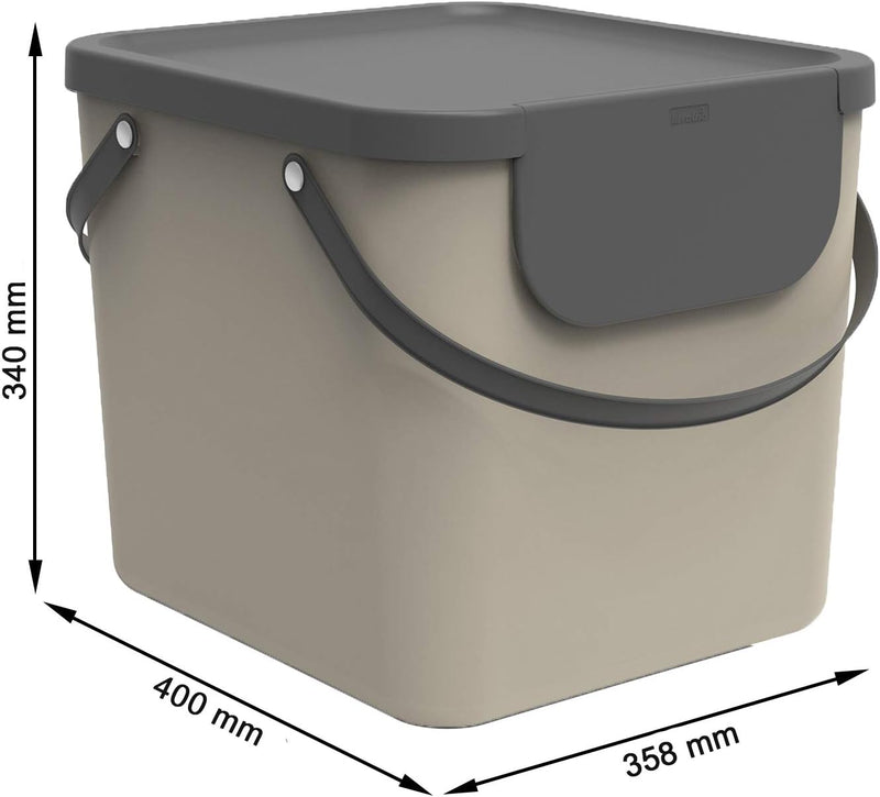 Kitchen Bin Set 2 X 25L 2
