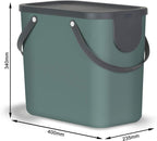 Kitchen Bin Set 2 X 25L 2