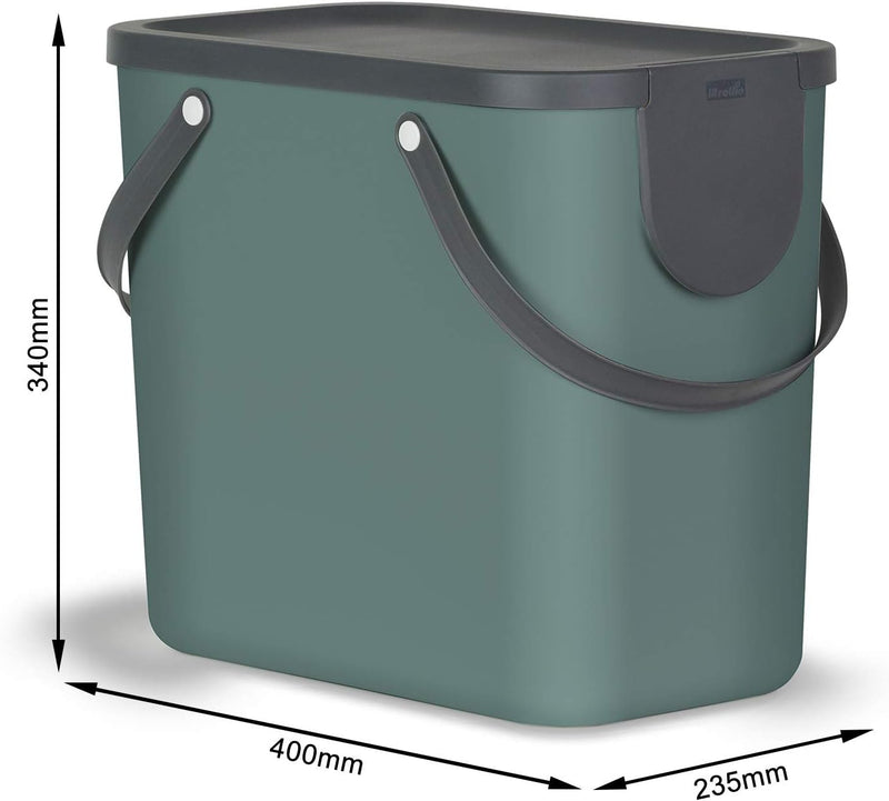 Kitchen Bin Set 2 X 25L 2