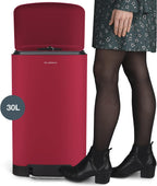 Kitchen Bin Stainless Steel Ndegrees701 Duck 30L Compact
