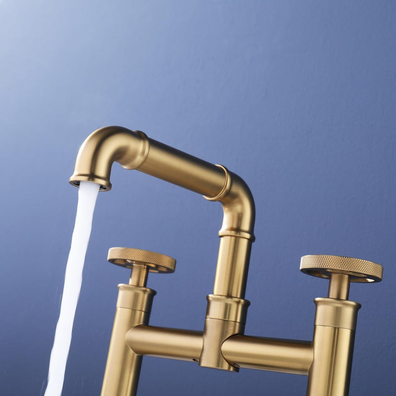 Kitchen Bridge Bath Tap Bathroom Bathtub Mixer Taps
