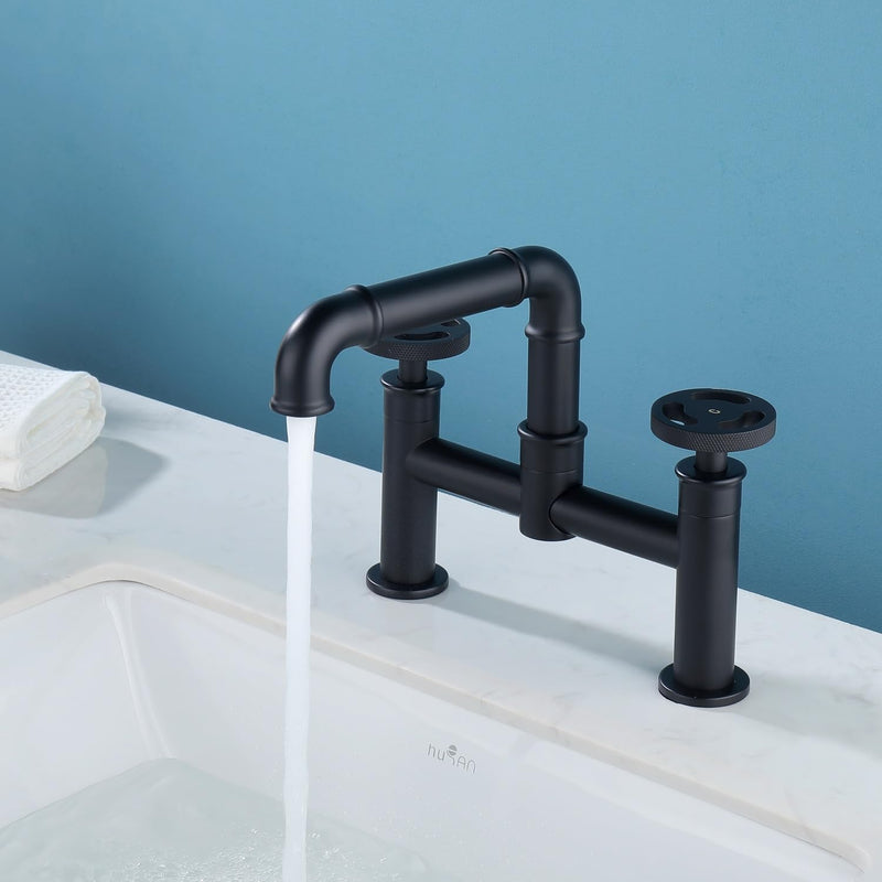 Kitchen Bridge Bath Tap Bathroom Bathtub Mixer Taps