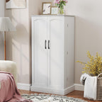 Kitchen Cupboard Wooden Buffet Pantry Cabinet with 17