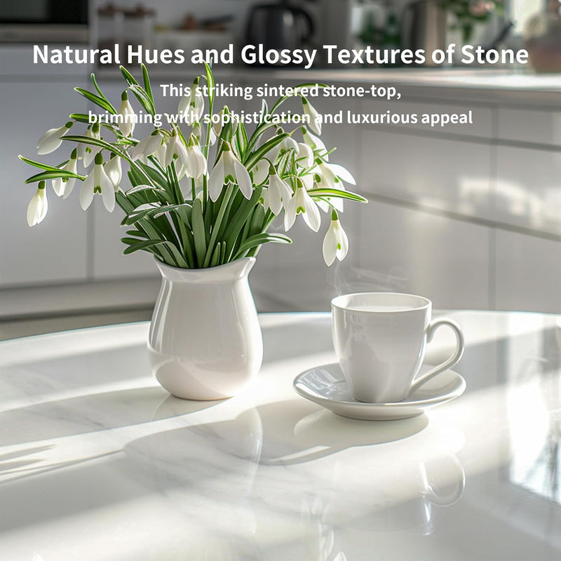 Kitchen Dining Room Table Sintered Stone Top