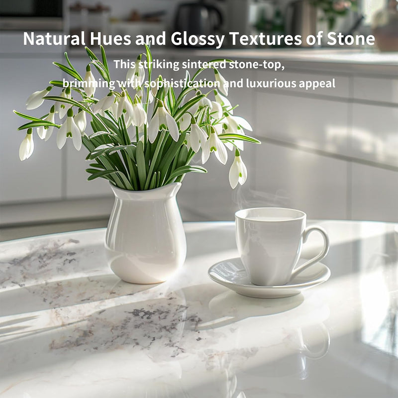 Kitchen Dining Room Table Sintered Stone Top