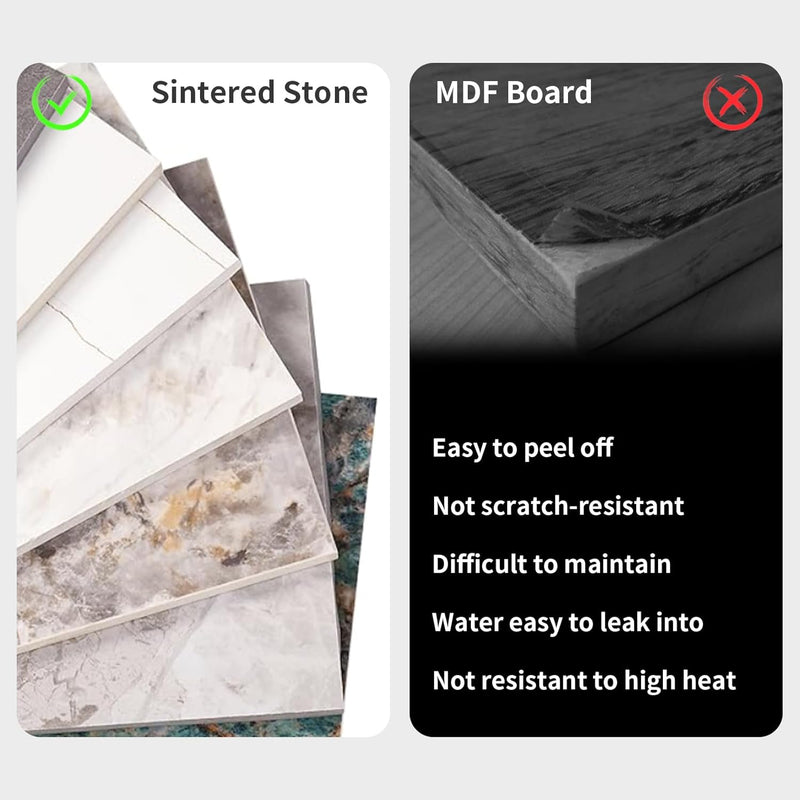 Kitchen Dining Room Table Sintered Stone Top