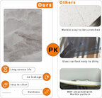 Kitchen Dining Table Marble Tabletop : Square 80CM