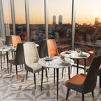 Kitchen Dining Table Marble Tabletop : Square 80CM