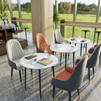 Kitchen Dining Table Marble Tabletop : Square 80CM
