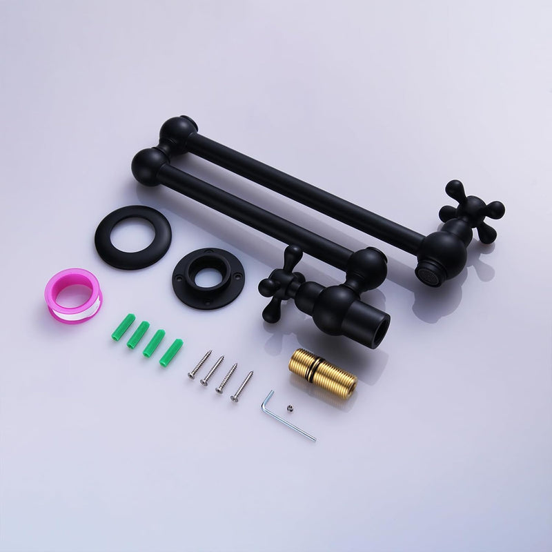 Kitchen Faucet Single Hole Wall Mount Pot Filler