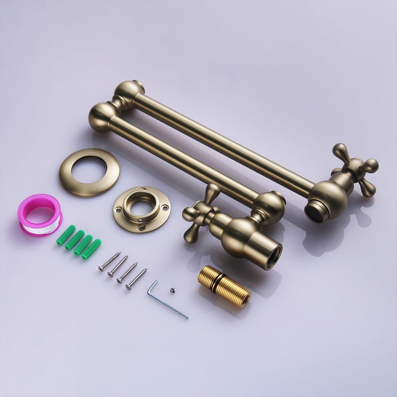 Kitchen Faucet Single Hole Wall Mount Pot Filler