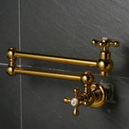 Kitchen Faucet Single Hole Wall Mount Pot Filler