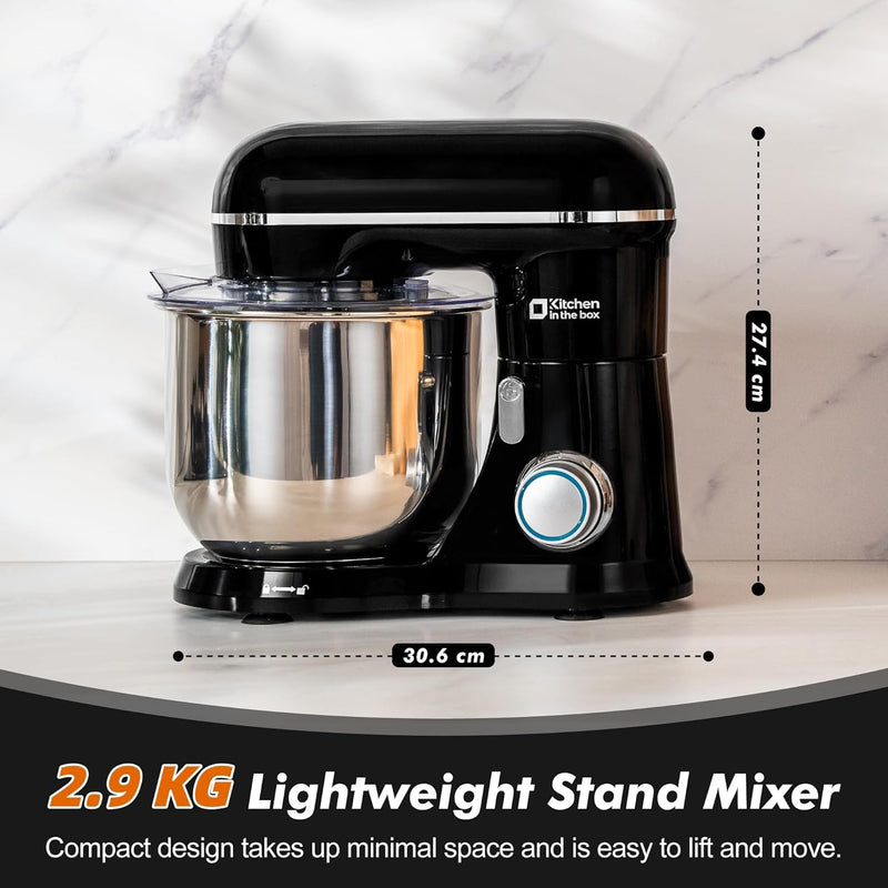 Stand Mixer 4.5L+5L Two Bowls Food for Baking