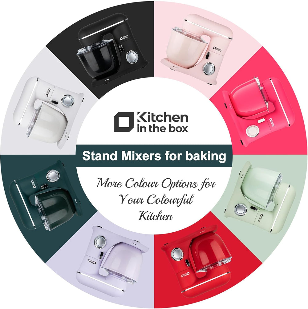 Stand Mixer 4.5L+5L Two Bowls Food for Baking