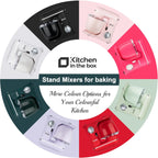 Kitchen in the Box Stand Mixer 4.5L+5L Two