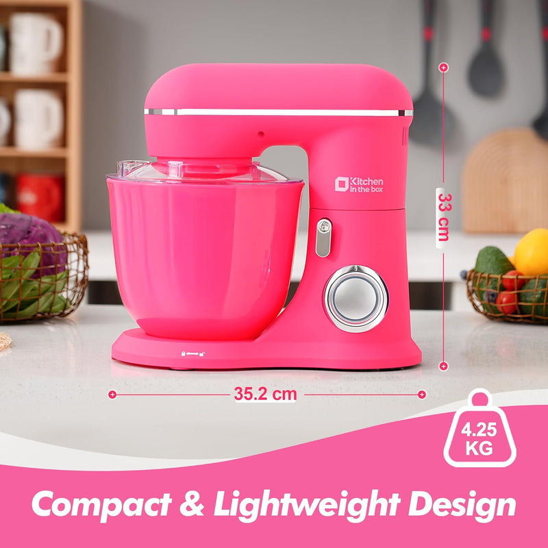 Stand Mixer 4.5L+5L Two Bowls Food for Baking