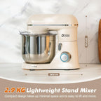 Stand Mixer 4.5L+5L Two Bowls Food for Baking