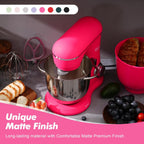 Stand Mixer 4.5L+5L Two Bowls Food for Baking