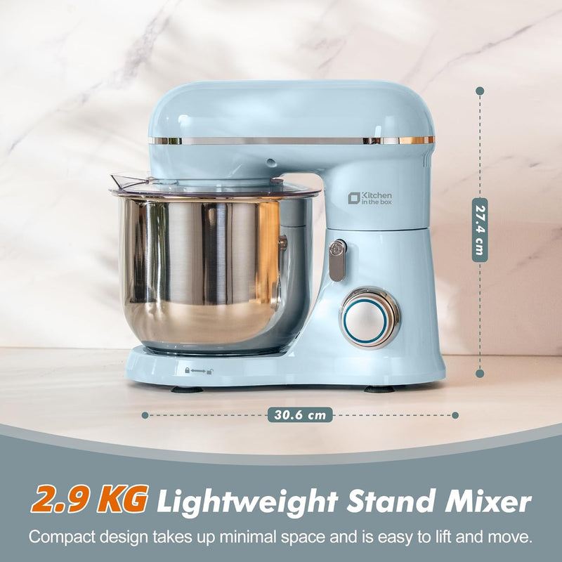Stand Mixer 4.5L+5L Two Bowls Food for Baking