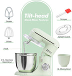 Stand Mixer 4.5L+5L Two Bowls Food for Baking