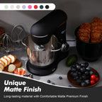 Stand Mixer 4.5L+5L Two Bowls Food for Baking