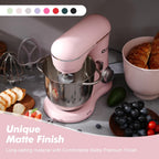 Stand Mixer 4.5L+5L Two Bowls Food for Baking