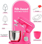 Stand Mixer 4.5L+5L Two Bowls Food for Baking