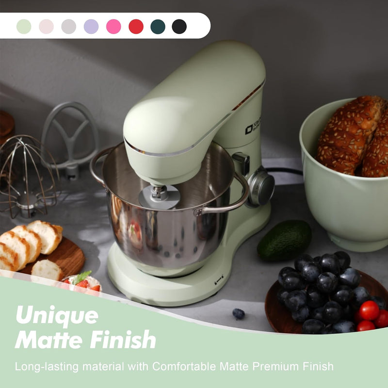 Stand Mixer 4.5L+5L Two Bowls Food for Baking