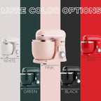 Stand Mixer 4.5L+5L Two Bowls Food for Baking