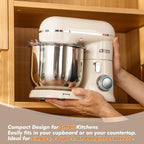 Stand Mixer 4.5L+5L Two Bowls Food for Baking