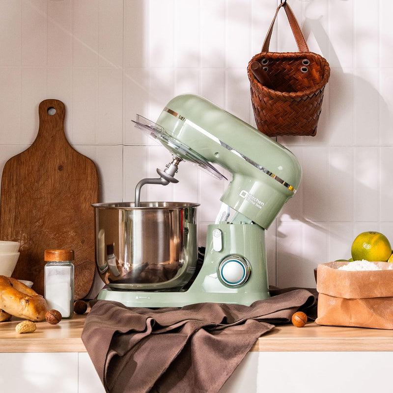 Stand Mixer 4.5L+5L Two Bowls Food for Baking