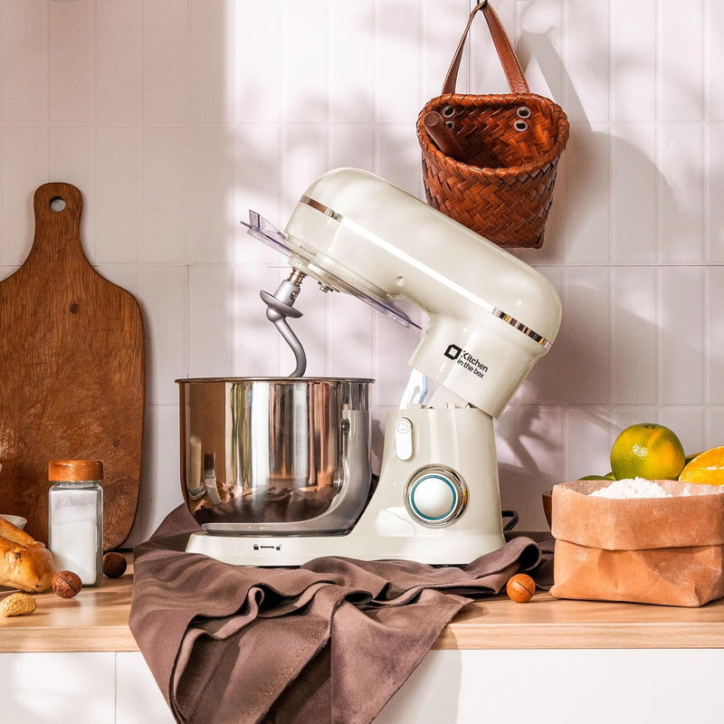 Stand Mixer 4.5L+5L Two Bowls Food for Baking