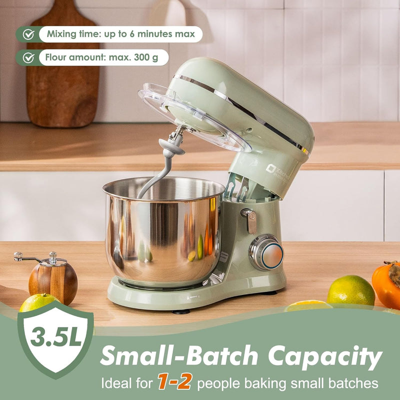 Stand Mixer 4.5L+5L Two Bowls Food for Baking