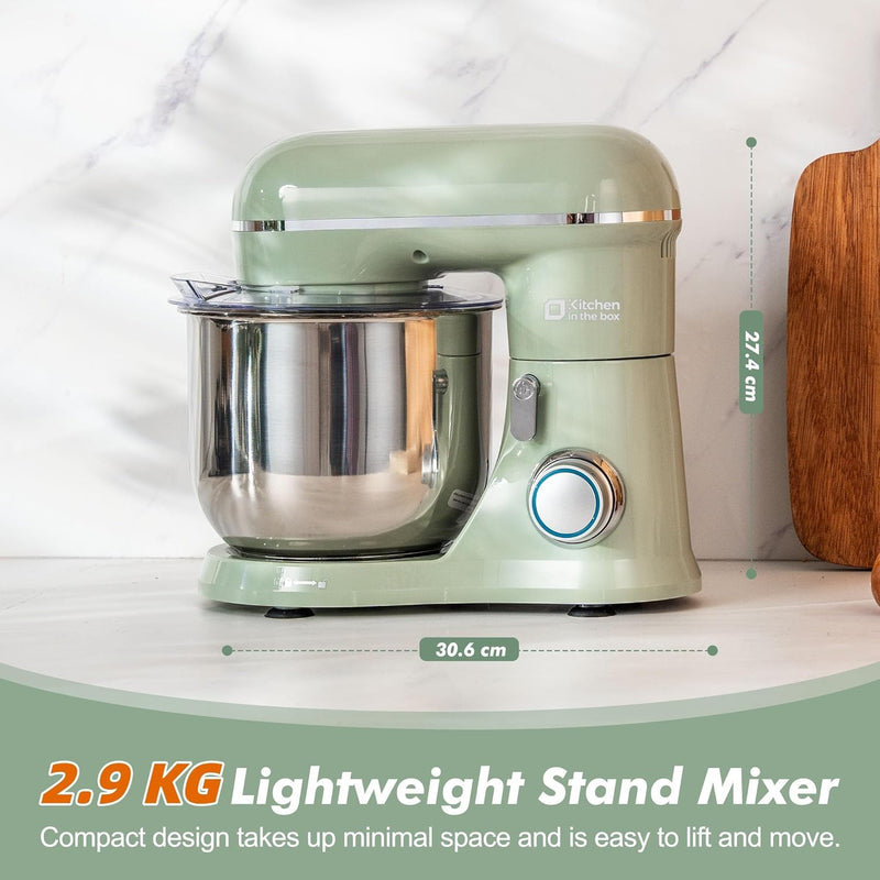 Stand Mixer 4.5L+5L Two Bowls Food for Baking