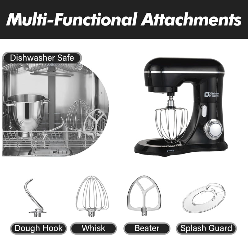 Stand Mixer 6L Electric Food with 10 Speeds