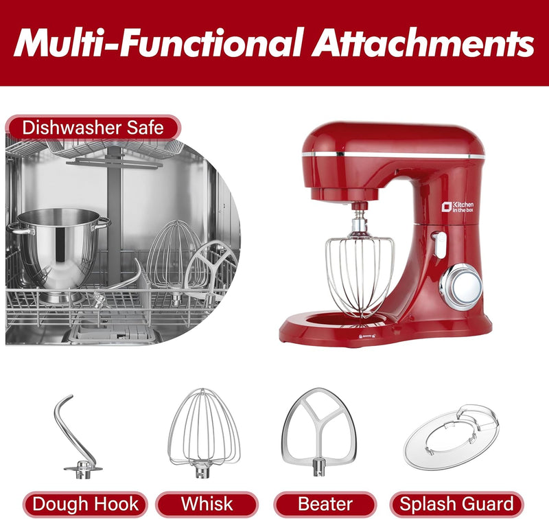 Stand Mixer 6L Electric Food with 10 Speeds