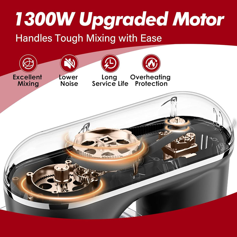 Stand Mixer 6L Electric Food with 10 Speeds