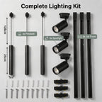 Kitchen Island 6 LED Ack Pendant Spot Lighting