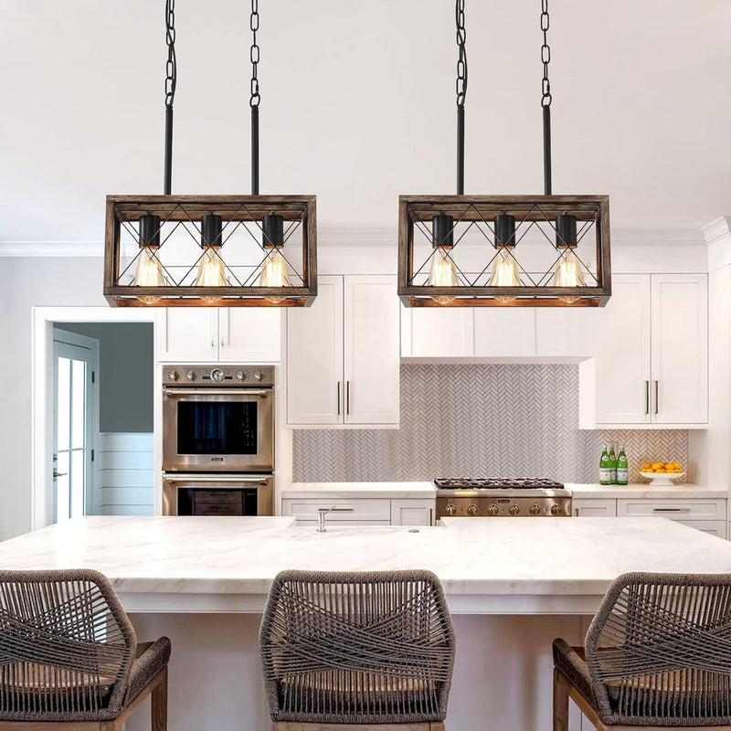 Kitchen Island Lighting 3 Lights Pendant Fixtures Adjustable