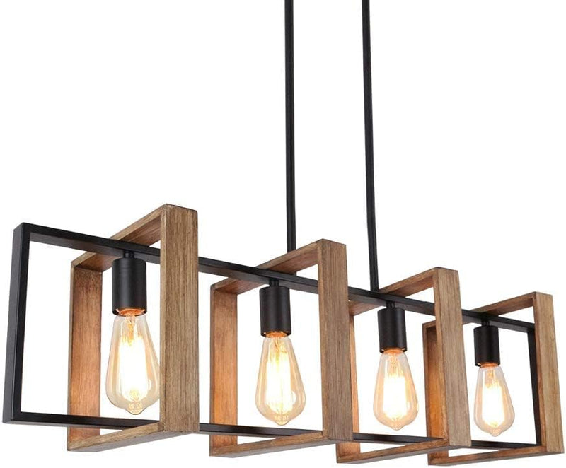 Kitchen Island Lighting 4 Light Dining Room Farmhouse
