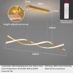 Kitchen Island Lights LED Wave Pendant Light