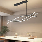 Kitchen Island Lights LED Wave Pendant Light