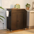 Kitchen Island on Wheels Rolling Storage Trolley