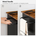 Kitchen Island on Wheels Rolling Storage Trolley