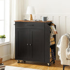 Kitchen Island on Wheels Rolling Storage Trolley