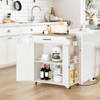 Kitchen Island on Wheels Rolling Storage Trolley