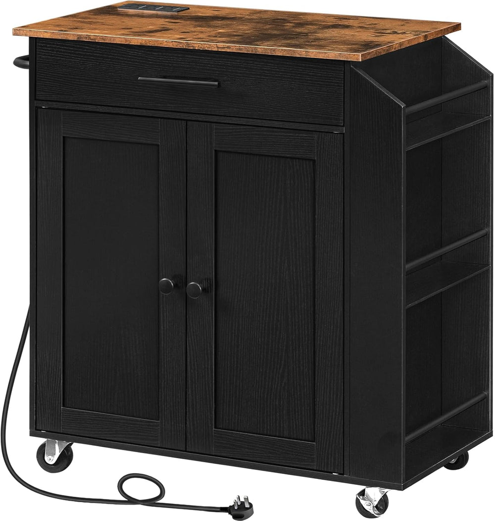 Kitchen Island on Wheels Rolling Storage Trolley