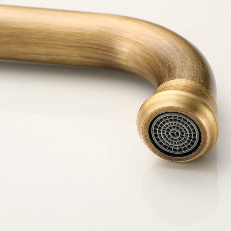 Kitchen Mixer Tap Rotating Sink Faucet Old Copper